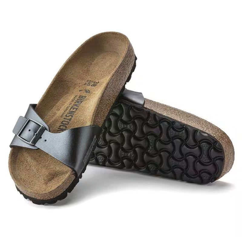 Ciabatte donna Madrid metallic