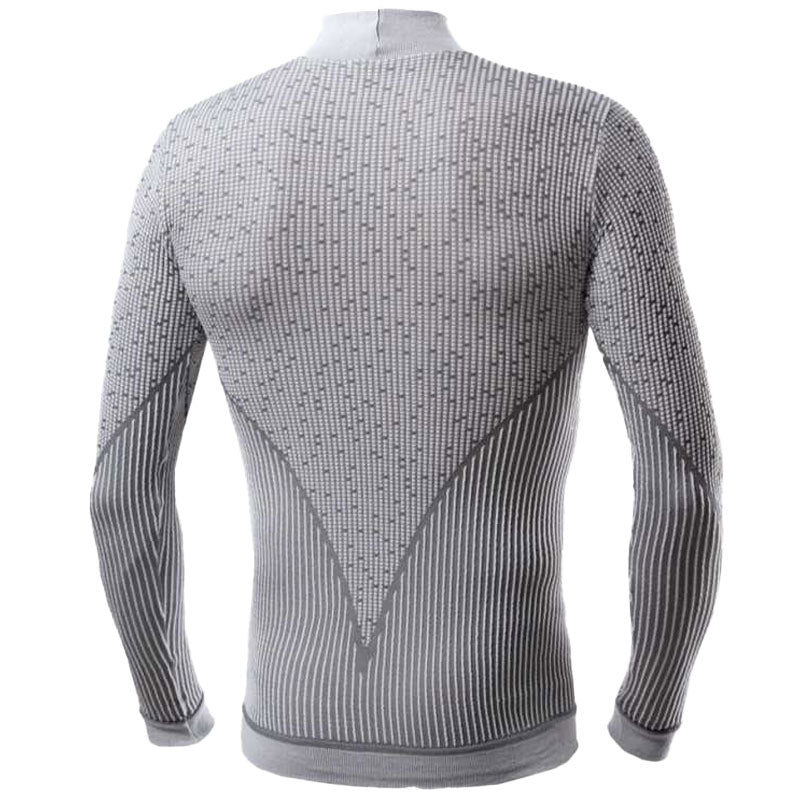 Maglia uomo 3D Lupetto mezza zip