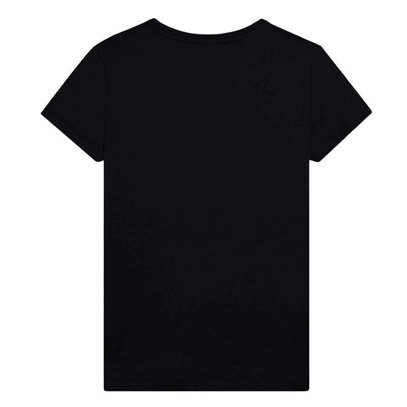 T-Shirt donna logo strass
