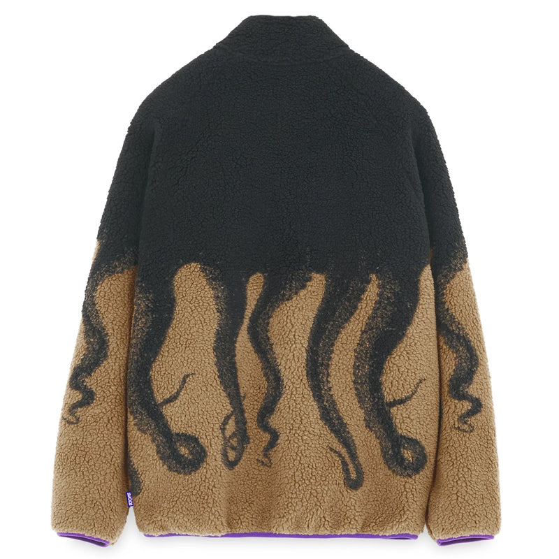 Felpa uomo Sherpa Zip Neck