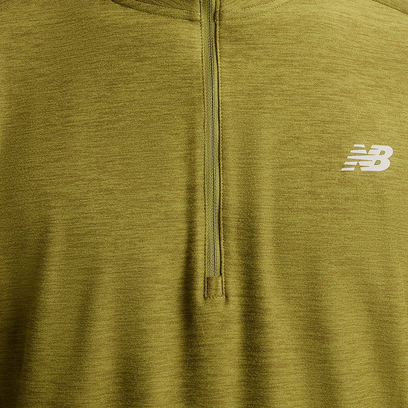 Maglia uomo Space Dye 1/4 Zip