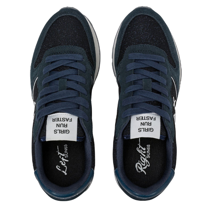 Scarpe donna Ally glitter textile