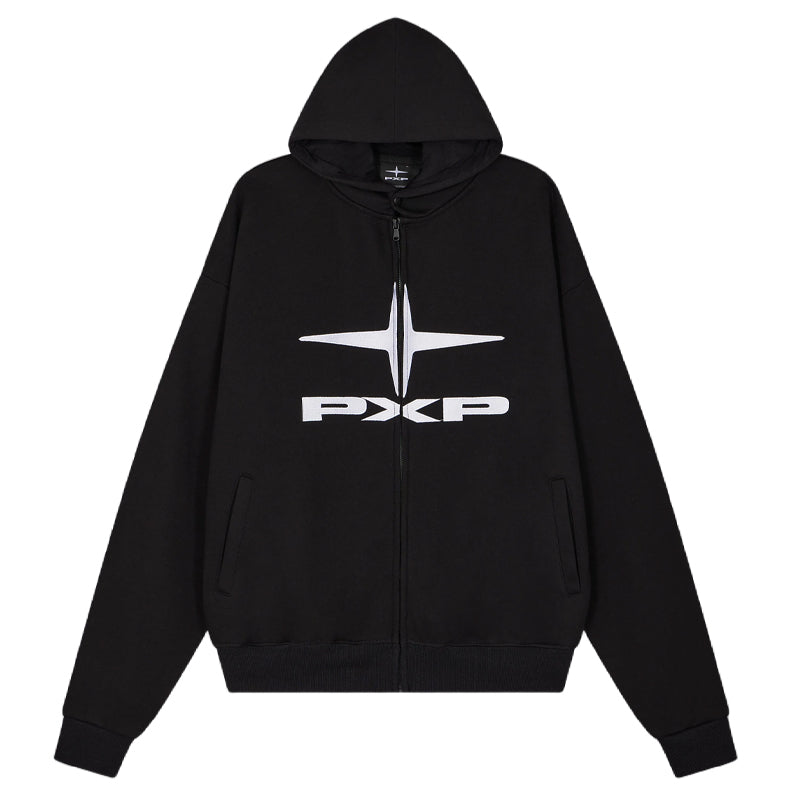 Felpa uomo zip Essentials