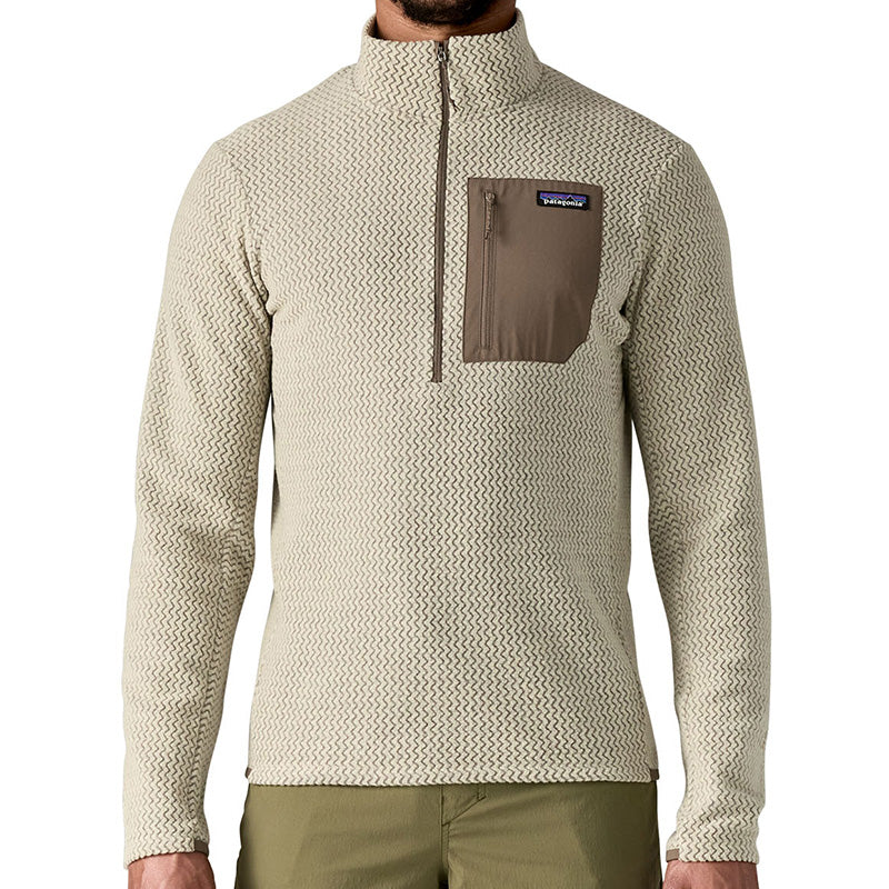 Pile uomo R1 Air Fleece Zip-Neck