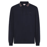 Polo uomo collar multistripes