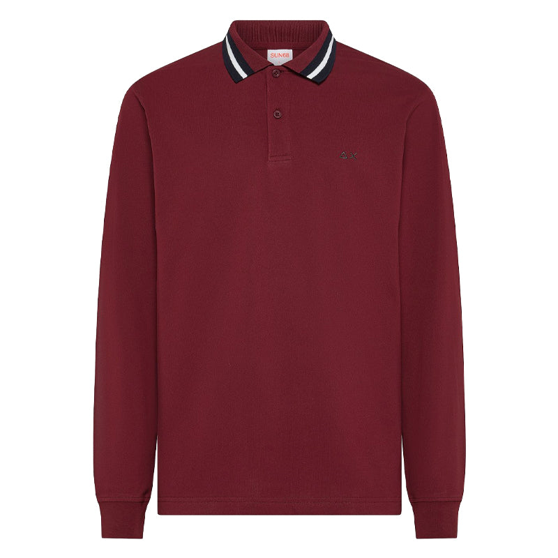 Polo uomo collar multistripes
