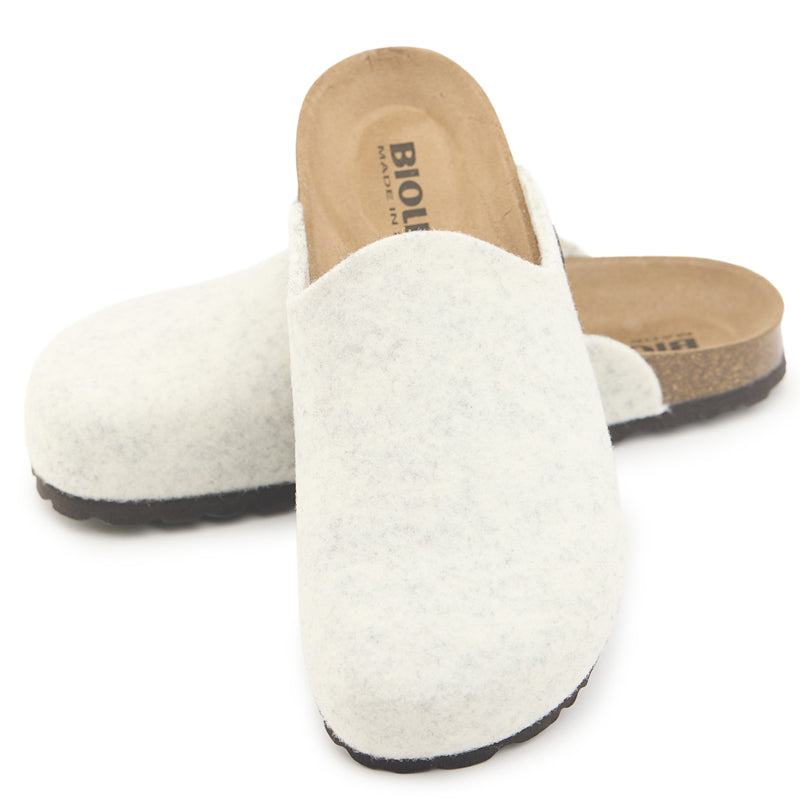 Ciabatte donna 48 Merinos ghiaccio