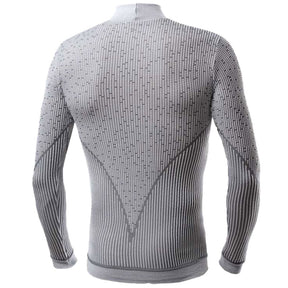 Maglia uomo 3D Lupetto mezza zip