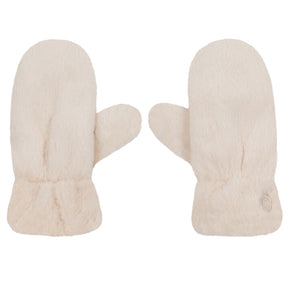 Guanti Muffole donna Pelliccia Sintetica