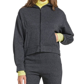 Felpa donna Jacquard Full Zip