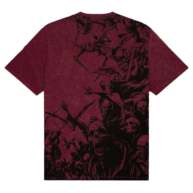 T-Shirt uomo Acid Red