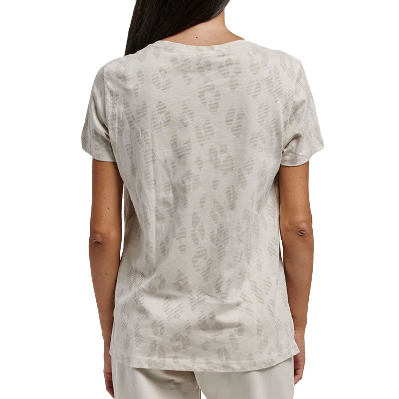 T-Shirt donna Stampa Leopardata
