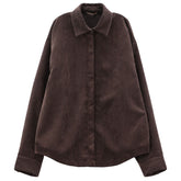Camicia donna Velluto Coste