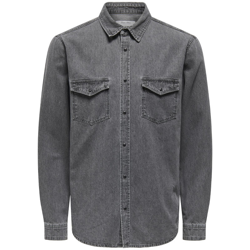 Camicia uomo Denim
