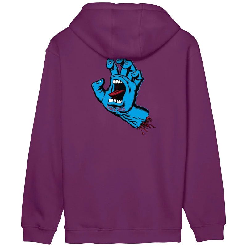 Felpa uomo Screaming Hand Chest Hoodie