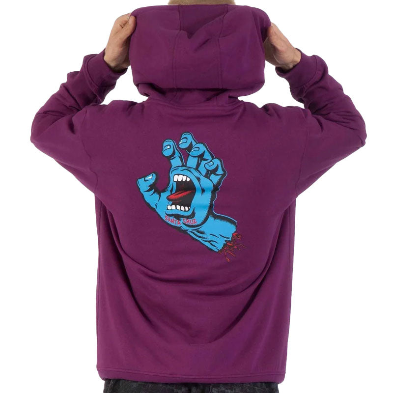 Felpa uomo Screaming Hand Chest Hoodie