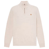 Maglione uomo Zip a un Quarto Lana