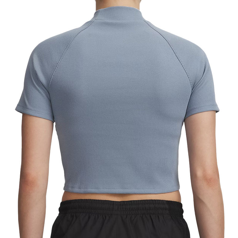 T-Shirt donna Rival Rib Crop