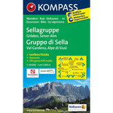 Cartina Gruppo Di Sella Marmolada