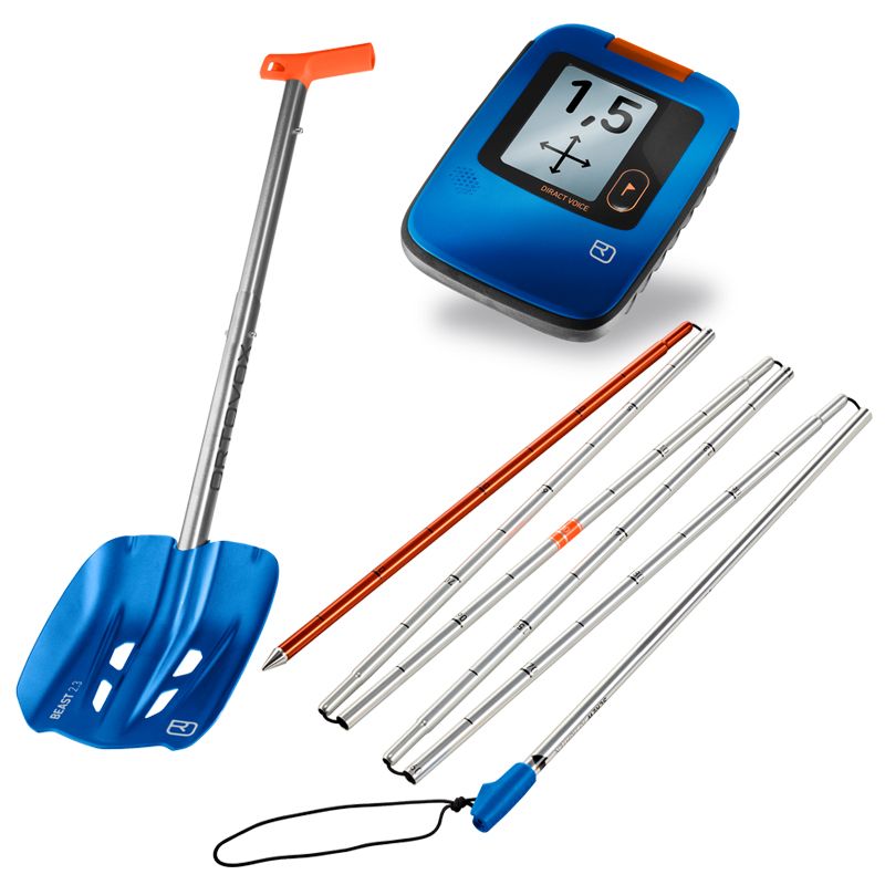 Kit Emergenza Artva Rescue Set Diract Voice