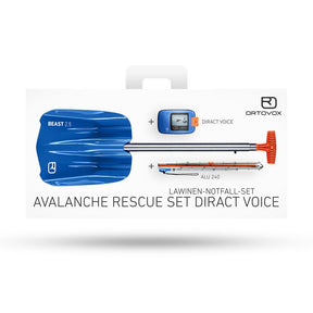 Kit Emergenza Artva Rescue Set Diract Voice