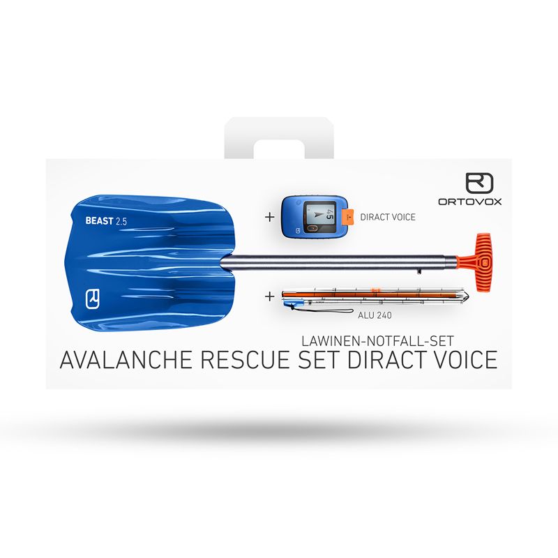 Kit Emergenza Artva Rescue Set Diract Voice