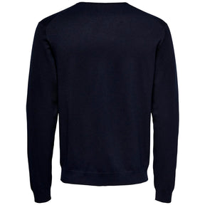 Maglione uomo Solid Color Knitted