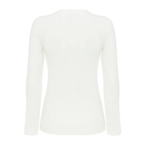 Maglia Donna Ml Girocollo WHITE